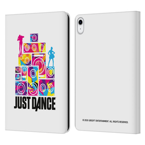 Just Dance Artwork Compositions Silhouette 4 Leather Book Wallet Case Cover For Apple iPad 10.9 (2022)