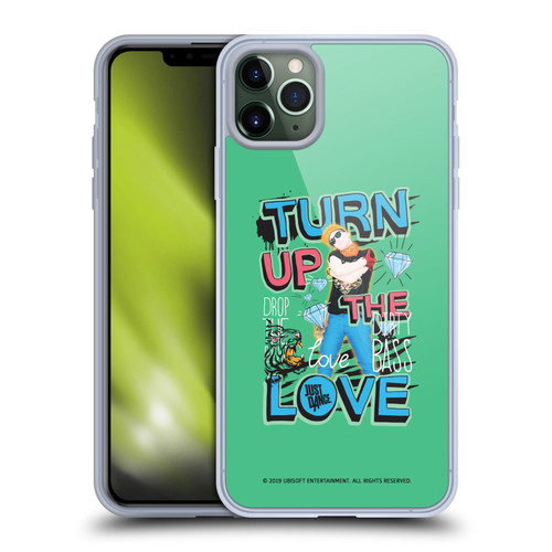 Just Dance Artwork Compositions Drop The Beat Soft Gel Case for Apple iPhone 11 Pro Max