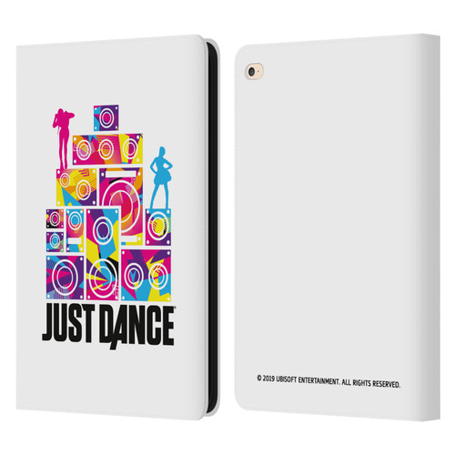 Just Dance Artwork Compositions Silhouette 4 Leather Book Wallet Case Cover For Apple iPad Air 2 (2014)