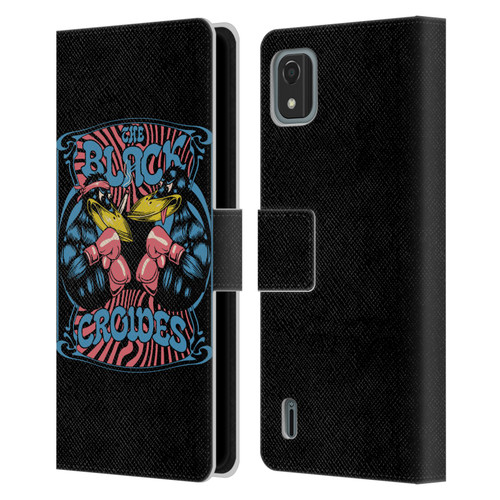 The Black Crowes Graphics Boxing Leather Book Wallet Case Cover For Nokia C2 2nd Edition