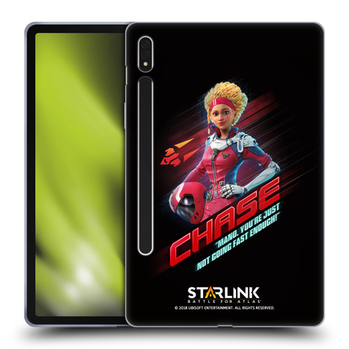 Starlink Battle for Atlas Character Art Calisto Chase Da Silva Soft Gel Case for Samsung Galaxy Tab S8
