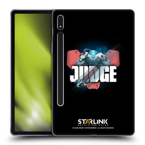 Starlink Battle for Atlas Character Art Judge Soft Gel Case for Samsung Galaxy Tab S8