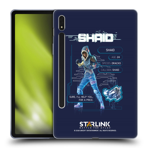 Starlink Battle for Atlas Character Art Shaid 2 Soft Gel Case for Samsung Galaxy Tab S8