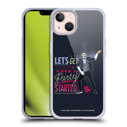 Just Dance Artwork Compositions Party Started Soft Gel Case for Apple iPhone 13