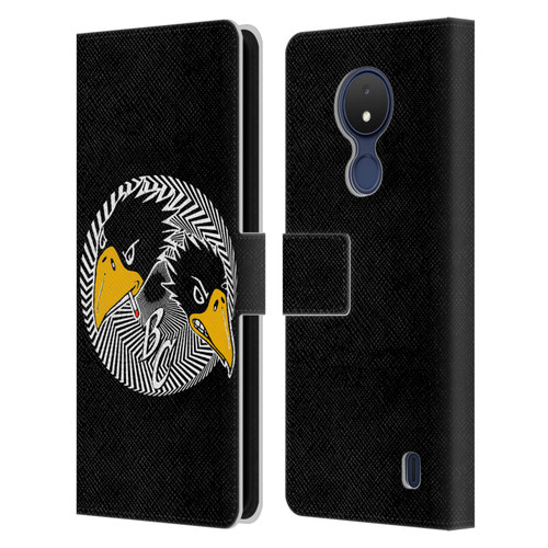 The Black Crowes Graphics Artwork Leather Book Wallet Case Cover For Nokia C21