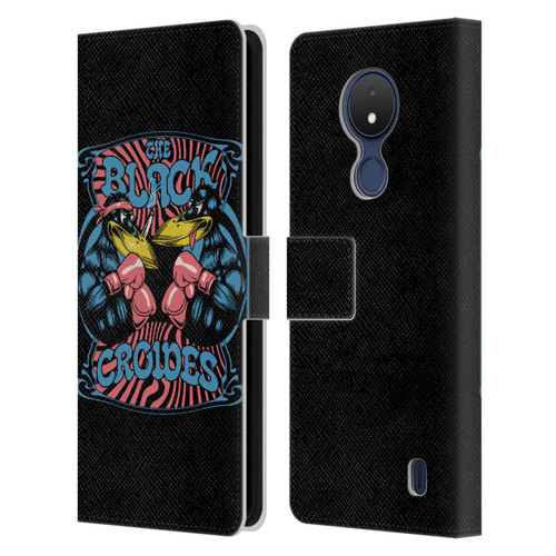 The Black Crowes Graphics Boxing Leather Book Wallet Case Cover For Nokia C21