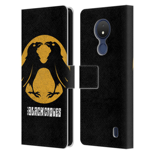The Black Crowes Graphics Circle Leather Book Wallet Case Cover For Nokia C21