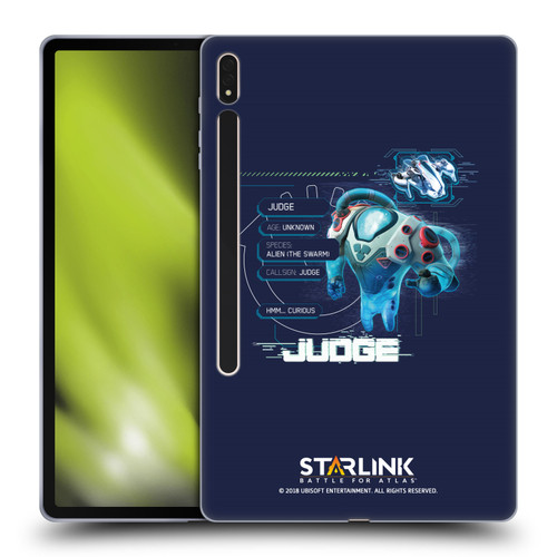 Starlink Battle for Atlas Character Art Judge 2 Soft Gel Case for Samsung Galaxy Tab S8 Plus