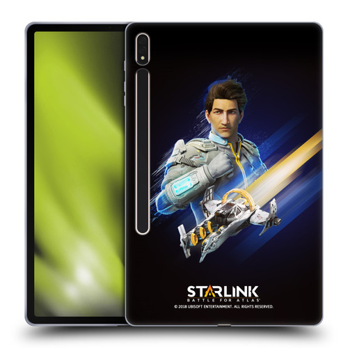Starlink Battle for Atlas Character Art Mason Arana Soft Gel Case for Samsung Galaxy Tab S8 Plus