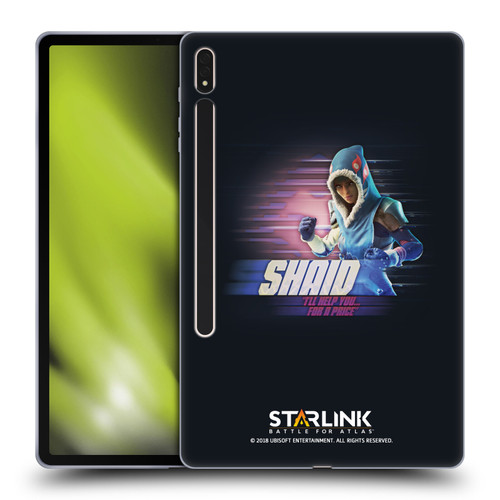Starlink Battle for Atlas Character Art Shaid Soft Gel Case for Samsung Galaxy Tab S8 Plus