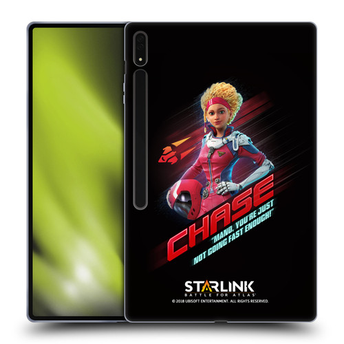 Starlink Battle for Atlas Character Art Calisto Chase Da Silva Soft Gel Case for Samsung Galaxy Tab S8 Ultra