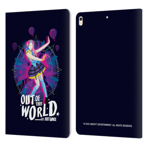 Just Dance Artwork Compositions Out Of This World Leather Book Wallet Case Cover For Apple iPad Pro 10.5 (2017)