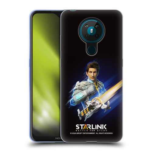 Starlink Battle for Atlas Character Art Mason Arana Soft Gel Case for Nokia 5.3