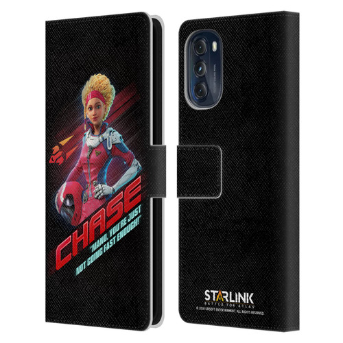 Starlink Battle for Atlas Character Art Calisto Chase Da Silva Leather Book Wallet Case Cover For Motorola Moto G (2022)