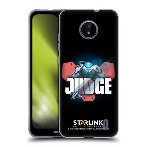 Starlink Battle for Atlas Character Art Judge Soft Gel Case for Nokia C10 / C20