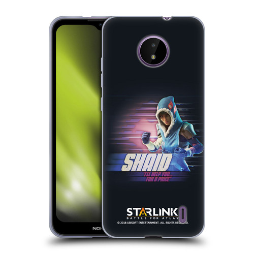 Starlink Battle for Atlas Character Art Shaid Soft Gel Case for Nokia C10 / C20
