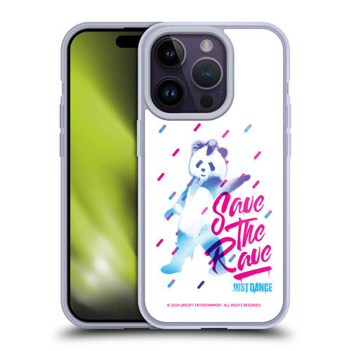 Just Dance Artwork Compositions Save The Rave Soft Gel Case for Apple iPhone 14 Pro