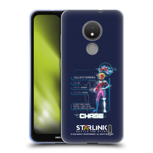 Starlink Battle for Atlas Character Art Chase Soft Gel Case for Nokia C21