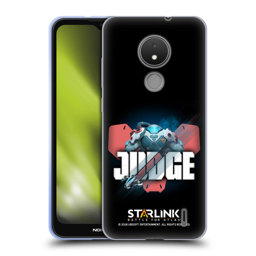 Starlink Battle for Atlas Character Art Judge Soft Gel Case for Nokia C21