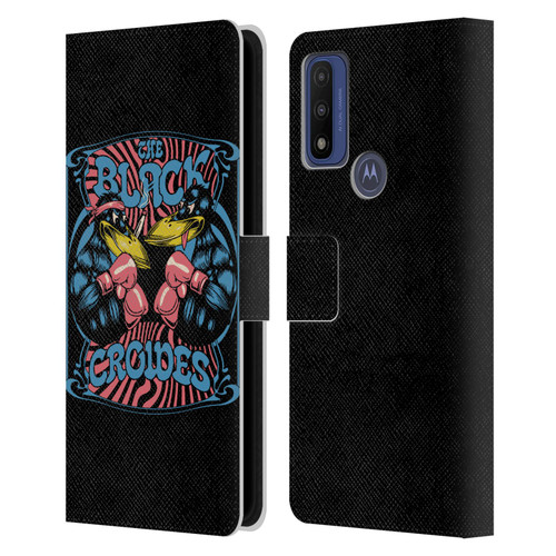 The Black Crowes Graphics Boxing Leather Book Wallet Case Cover For Motorola G Pure