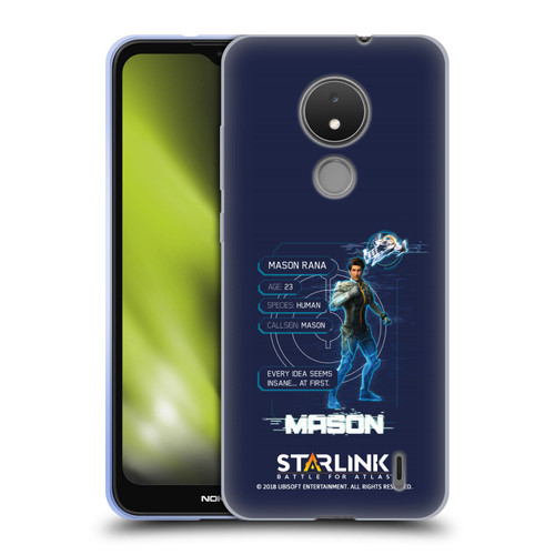 Starlink Battle for Atlas Character Art Mason Soft Gel Case for Nokia C21