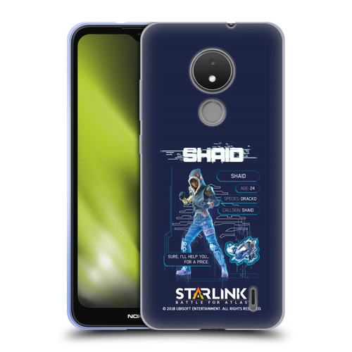 Starlink Battle for Atlas Character Art Shaid 2 Soft Gel Case for Nokia C21