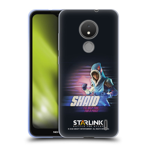 Starlink Battle for Atlas Character Art Shaid Soft Gel Case for Nokia C21