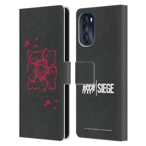Tom Clancy's Rainbow Six Siege Icons Hibana Leather Book Wallet Case Cover For Motorola Moto G (2022)