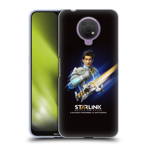 Starlink Battle for Atlas Character Art Mason Arana Soft Gel Case for Nokia G10