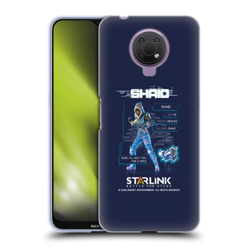 Starlink Battle for Atlas Character Art Shaid 2 Soft Gel Case for Nokia G10