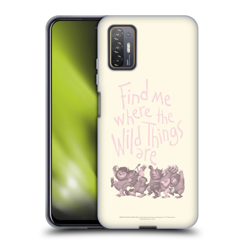 Where the Wild Things Are Literary Graphics Find Me Soft Gel Case for HTC Desire 21 Pro 5G
