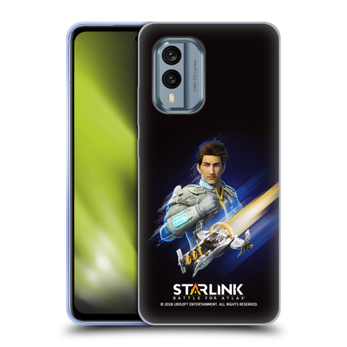 Starlink Battle for Atlas Character Art Mason Arana Soft Gel Case for Nokia X30
