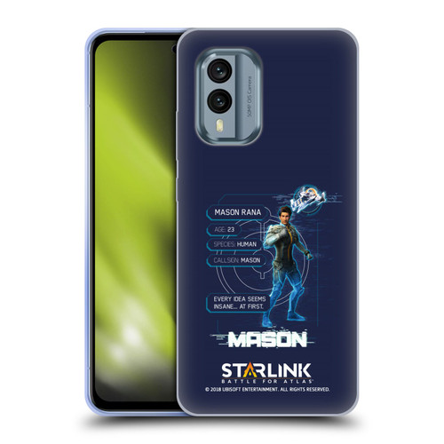 Starlink Battle for Atlas Character Art Mason Soft Gel Case for Nokia X30