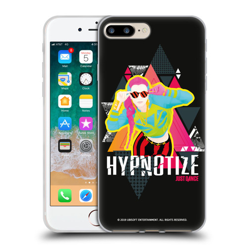 Just Dance Artwork Compositions Hypnotize Soft Gel Case for Apple iPhone 7 Plus / iPhone 8 Plus