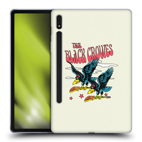 The Black Crowes Graphics Flying Guitars Soft Gel Case for Samsung Galaxy Tab S8