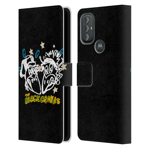 The Black Crowes Graphics Heads Leather Book Wallet Case Cover For Motorola Moto G10 / Moto G20 / Moto G30