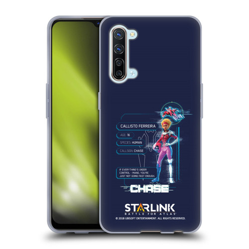 Starlink Battle for Atlas Character Art Chase Soft Gel Case for OPPO Find X2 Lite 5G