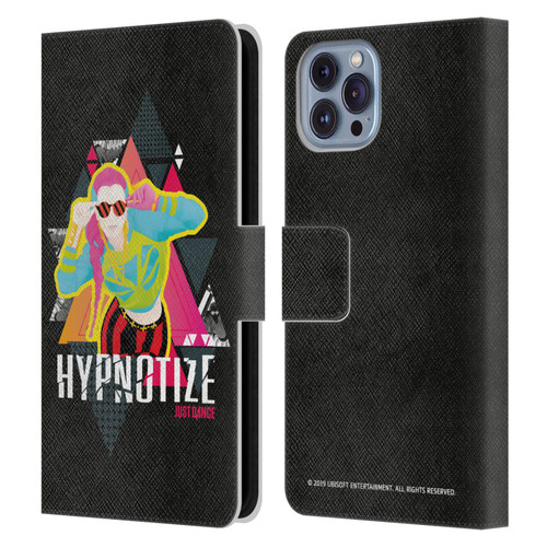 Just Dance Artwork Compositions Hypnotize Leather Book Wallet Case Cover For Apple iPhone 14
