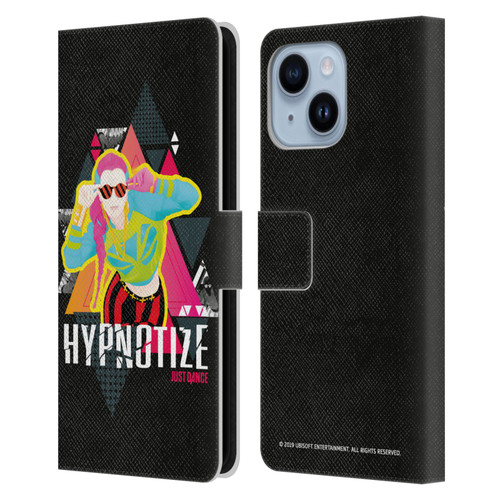 Just Dance Artwork Compositions Hypnotize Leather Book Wallet Case Cover For Apple iPhone 14 Plus