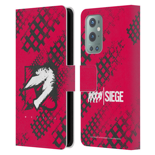 Tom Clancy's Rainbow Six Siege Icons Mozzie Leather Book Wallet Case Cover For OnePlus 9