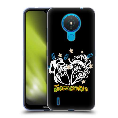The Black Crowes Graphics Heads Soft Gel Case for Nokia 1.4