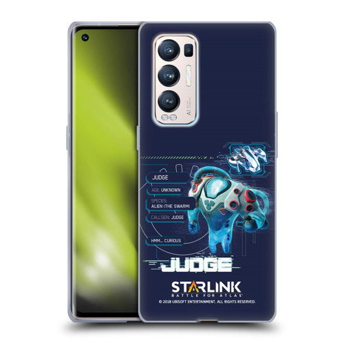 Starlink Battle for Atlas Character Art Judge 2 Soft Gel Case for OPPO Find X3 Neo / Reno5 Pro+ 5G
