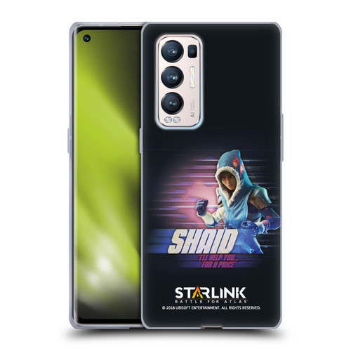 Starlink Battle for Atlas Character Art Shaid Soft Gel Case for OPPO Find X3 Neo / Reno5 Pro+ 5G
