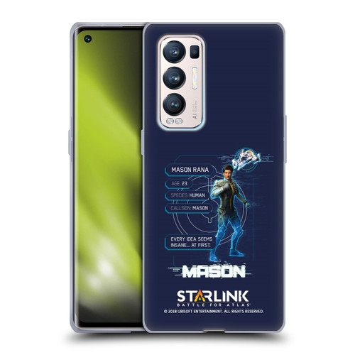 Starlink Battle for Atlas Character Art Mason Soft Gel Case for OPPO Find X3 Neo / Reno5 Pro+ 5G