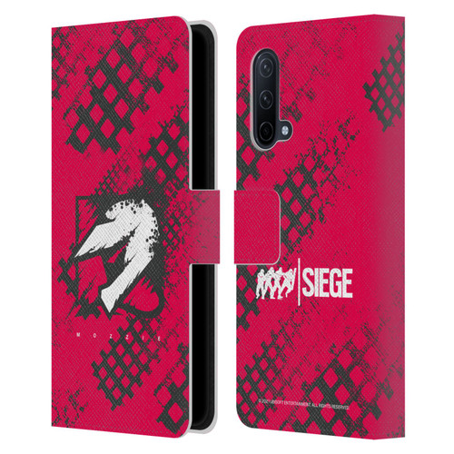 Tom Clancy's Rainbow Six Siege Icons Mozzie Leather Book Wallet Case Cover For OnePlus Nord CE 5G