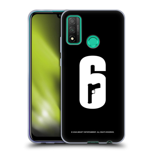 Tom Clancy's Rainbow Six Siege Logos Black And White Soft Gel Case for Huawei P Smart (2020)