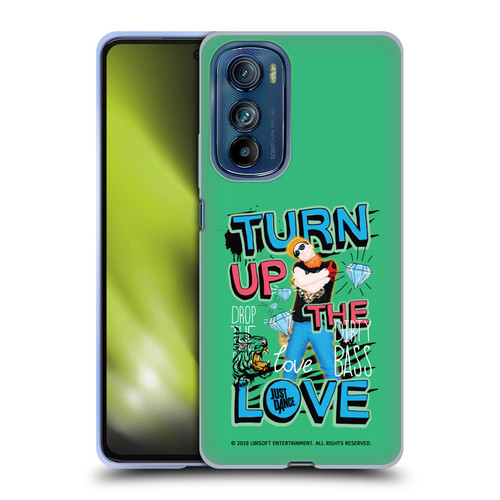 Just Dance Artwork Compositions Drop The Beat Soft Gel Case for Motorola Edge 30