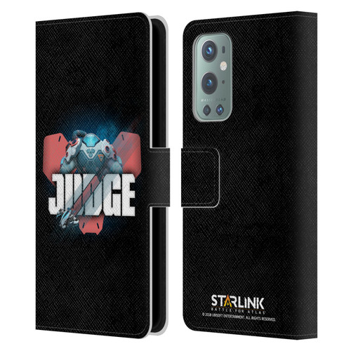 Starlink Battle for Atlas Character Art Judge Leather Book Wallet Case Cover For OnePlus 9