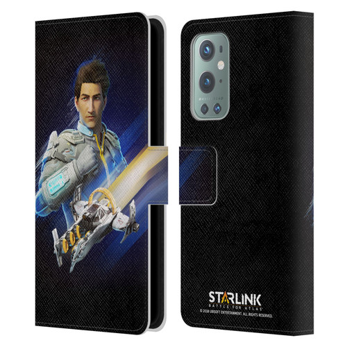 Starlink Battle for Atlas Character Art Mason Arana Leather Book Wallet Case Cover For OnePlus 9