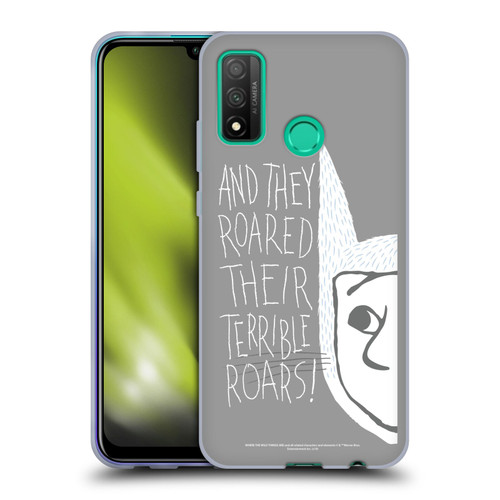 Where the Wild Things Are Literary Graphics Terrible Roars Soft Gel Case for Huawei P Smart (2020)